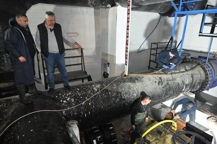 MASKİ’den Manisa Altyapısında Gece Mesaisi