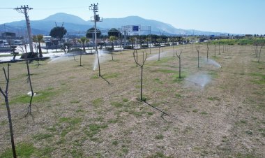 Manisa’da Yeşil Alanlarda Akıllı Sulama Dönemi Başladı