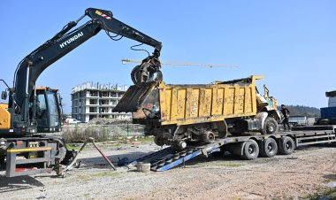 Manisa’da Hurda ve Sahipsiz Araçlar MKE’ye Sevk Edildi
