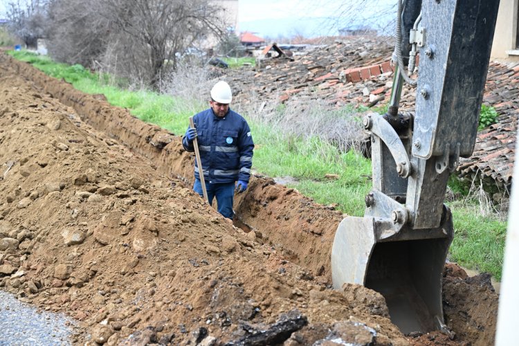 AlaşehirDelemenler’de 40 Yıllık Su Çilesi Son Buluyor 17 Kilometrelik Hat Yenileniyor