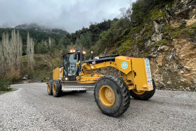 Manisa Büyükşehir Belediyesinden SpilDağı’ndaKarMesaisi