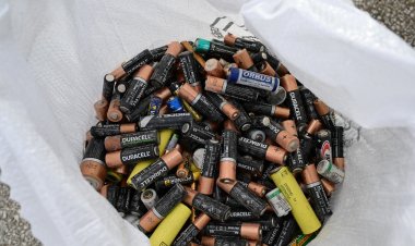 Atık Piller Toplanıyor, Fidanlar Toprakla Buluşuyor