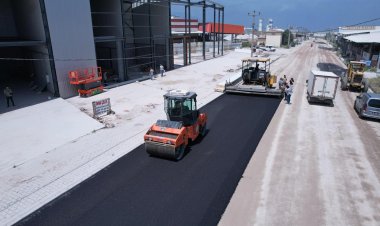 Turgutlu’nun Önemli Bağlantı Yolunda Yenileme Çalışması