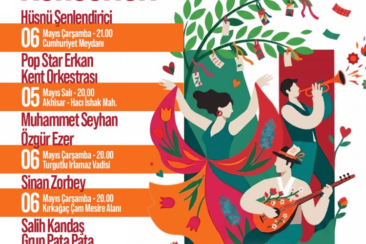 Manisa’da Mayıs AyındaSanatın ve Kültürün Ritmi Yükseliyor