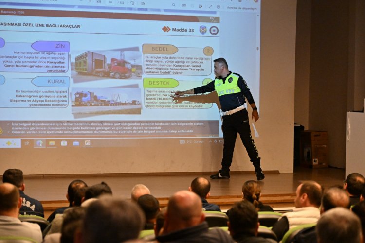 Manisa Büyükşehir Şoförlerine Hayati Eğitim