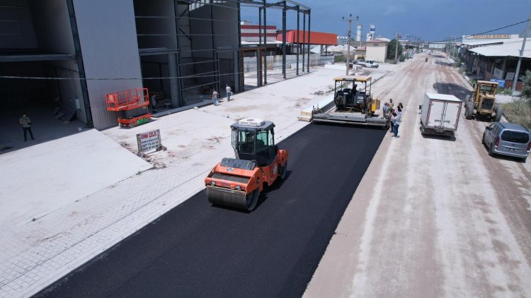 Turgutlu’nun Önemli Bağlantı Yolunda Yenileme Çalışması