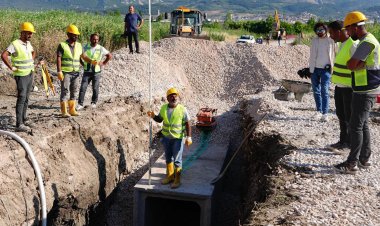 Başkan Dutlulu Soma’da 20 Milyon TL’lik Altyapı Yatırımını İnceledi