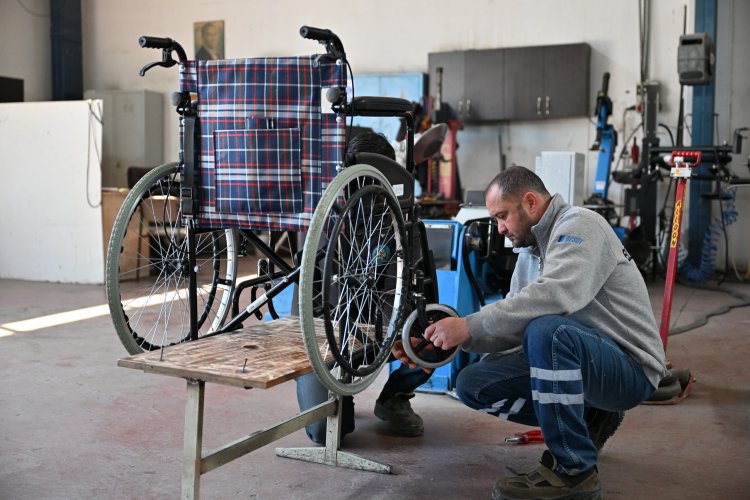 Manisa Büyükşehir’den Engellilere Ücretsiz Teknik Destek