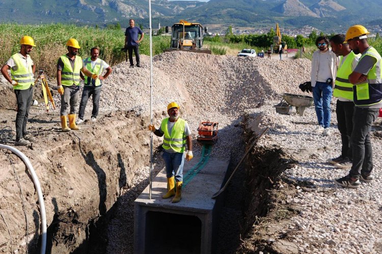 Başkan Dutlulu Soma’da 20 Milyon TL’lik Altyapı Yatırımını İnceledi