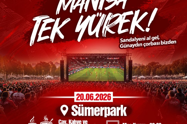 Milli Heyecan Sümerpark’ta Dev Ekranda Yaşanacak