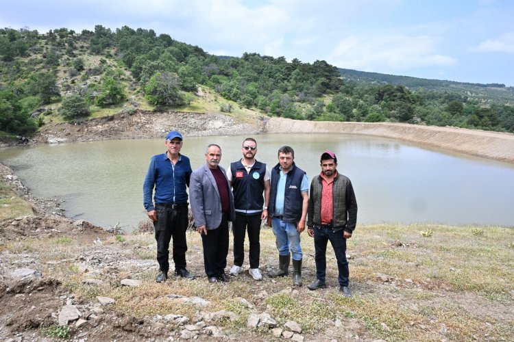Çiftçinin Sulama Endişesi Sona Erdi: Gölet Sezona Yetiştirildi