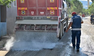 Manisa Büyükşehir Alaşehir’de Yol Konforunu Artırıyor