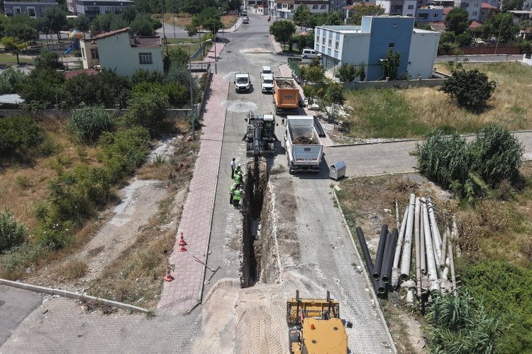 Ahmet Bedevi Mahallesi’nde Yağmur Suyu Hattı Yenileniyor