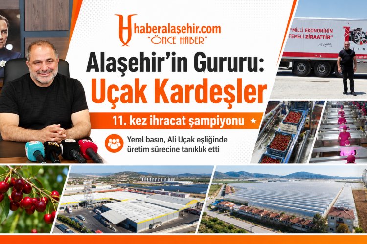 Alaşehir’in Gururu Uçak Kardeşler’in Başarısına Basın Mensupları Yerinde Tanıklık Etti