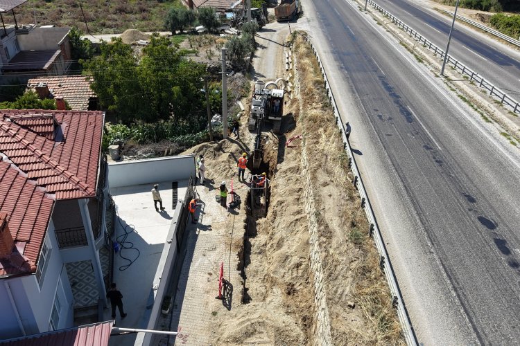 Sarıgöl Ahmetağa’da 25 Yıllık Altyapı Sorunu Çözülüyor