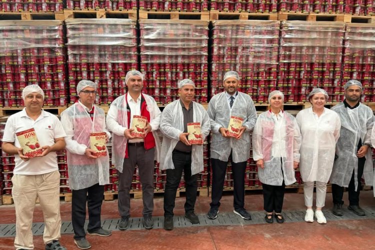 Manisa Tarım ve Orman Müdürü Mehmet Karayılan’dan Akhisar’daki Zer Salça İşletmesine