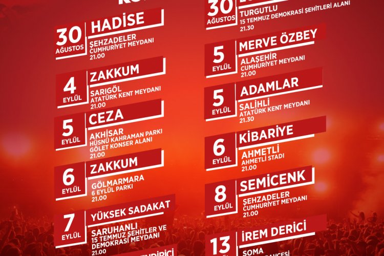Manisa’nın Kurtuluş Coşkusu İlçelere Yayılacak