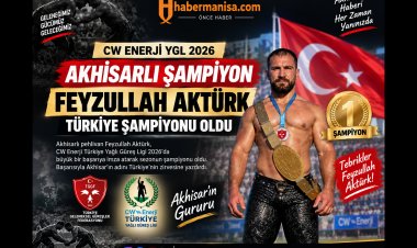 Akhisar’ın Gururu Feyzullah Aktürk Türkiye Şampiyonu Oldu