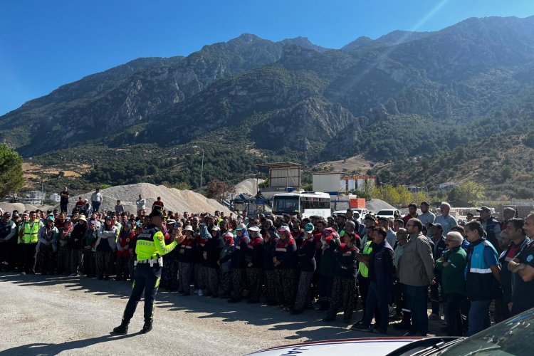 Büyükşehir Personeline Yol ve Cadde Çalışmalarında Güvenlik Eğitimi
