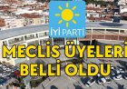 İYİ Parti Akhisar Belediye Meclis Üyeleri belli oldu!