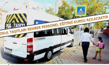 AKHİSAR HALK EĞİTİMİ  MERKEZİ  MÜDÜRLÜĞÜ TARAFINDAN OKUL TAŞITLARI REHBER PERSONEL EĞİTİMİ KURSU AÇILACAKTIR.