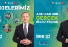 Cumhur İttifakı Akhisar Belediye Başkan Adayı Ömer İşçi, projelerini açıkladı.