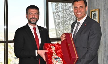 MÜSİAD Yönetiminden Başkan Ferdi Zeyrek’e Tebrik Ziyareti