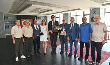 Azerbaycan Kültür Evi Derneği’nden Başkan Zeyrek’e Ziyaret