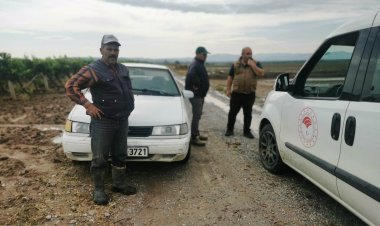 Zarar Gören Tarım Ürünleri İçin Tespit Çalışmaları Yapılıyor