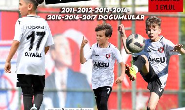 YILDIZSPOR 45 FUTBOL KULÜBÜ’NDE YAZ DÖNEMİ BAŞLIYOR!