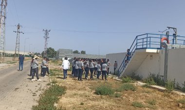 Ortaokul Öğrencileri Alaşehir Atıksu Arıtma Tesisi’ni Gezdi