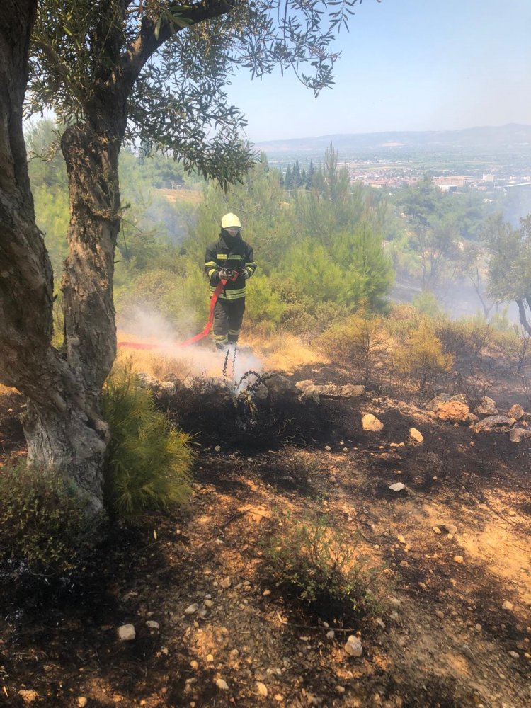 Korkutan yangınlara Büyükşehir’den kısa sürede müdahale