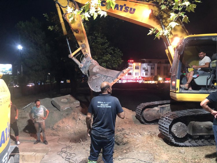 Başkan Zeyrek Talimat Verdi, 32 Yıllık Vanalar Değiştirildi