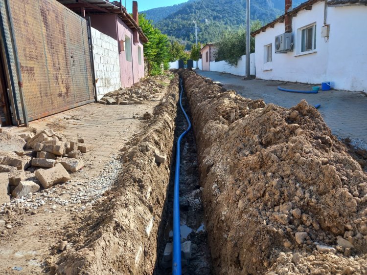 Kayaaltı Mahallesine Sağlıklı ve Kesintisiz İçme Suyu Hattı