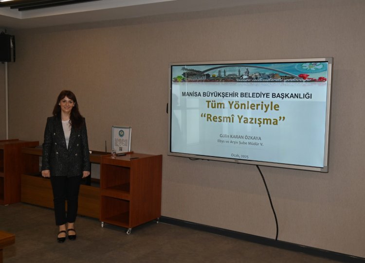 Büyükşehir, Resmi Yazışma Eğitimiyle Hizmet Kalitesini Artırıyor