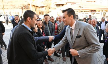 BAŞKAN ZEYREK DAĞDERE’DE HALKLA BULUŞTU