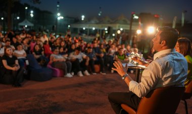 Başkan Ferdi Zeyrek, Sümerpark’ta Gençlerle Buluştu