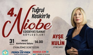 Niobe Edebiyat Söyleşileri Ayşe Kulin’i Ağırlayacak