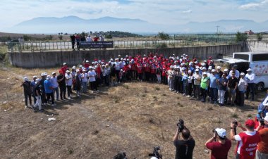 Doğa İçin El Ele  500 gönüllü Bağ Yolu Gölet temizliğinde buluştu
