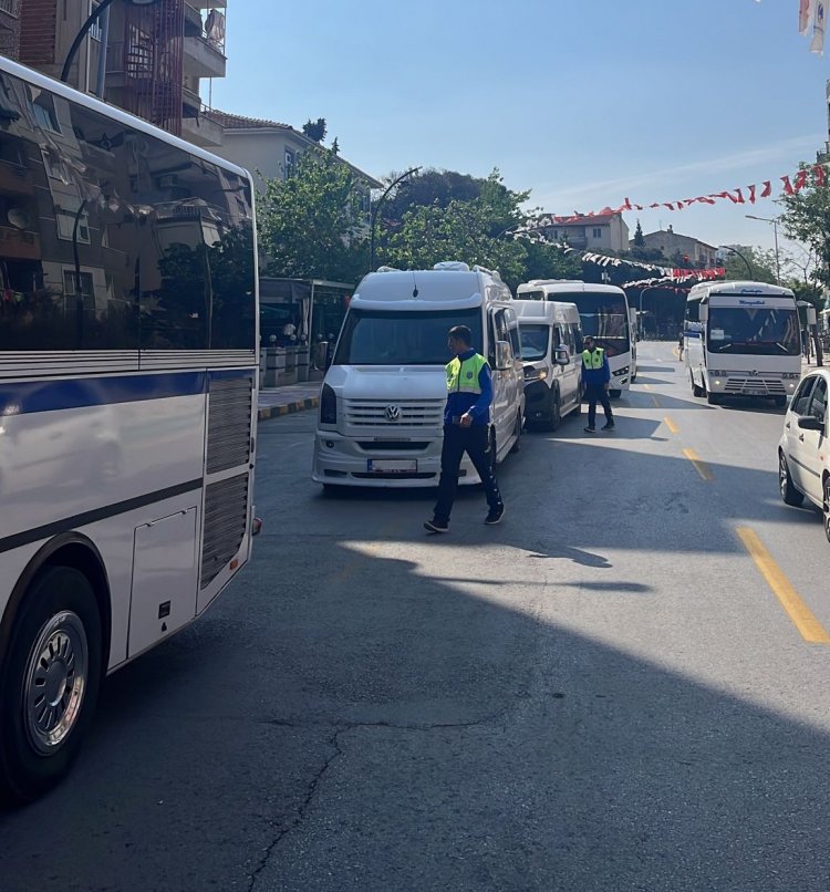 Büyükşehir’den, servis araçlarına denetim