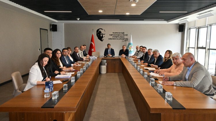 Büyükşehir’de encümen toplantısı gerçekleşti