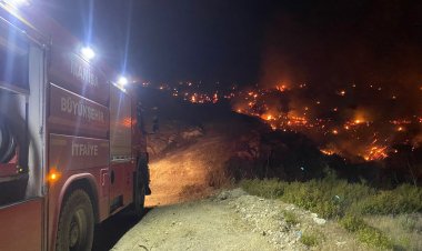 Manisa Büyükşehir’den İzmir’deki Orman Yangınlarına Söndürme Desteği