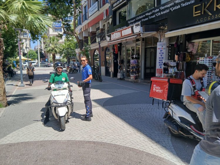 Sevgi Yollarını Kullanan Motosiklet Sürücülerine Denetim