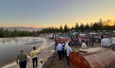 Büyükşehir’den Taral-Tanker Dolum Tesisleriyle Hem Üreticiye Destek Hem Yangına Karşı Güvence