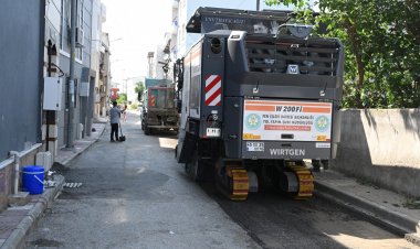 Ahmet Bedevi Mahallesi’nde Asfalt Çalışmaları Başladı