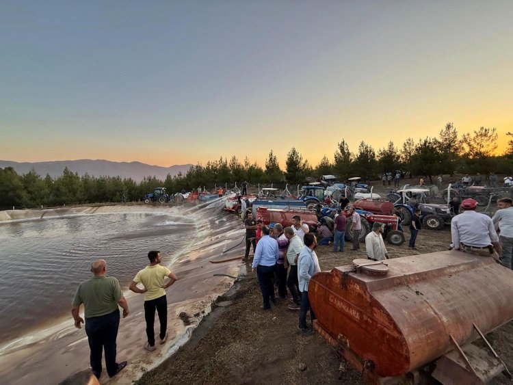 Büyükşehir’den Taral-Tanker Dolum Tesisleriyle Hem Üreticiye Destek Hem Yangına Karşı Güvence