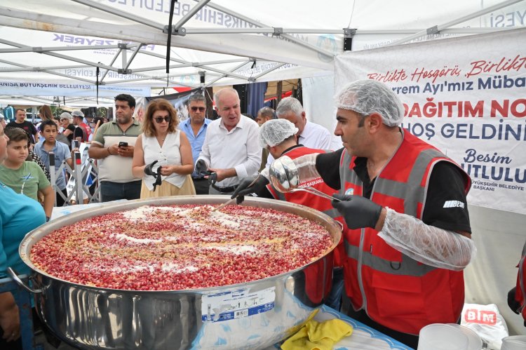 Büyükşehir’den Çölyak Hastalarına Özel Aşure