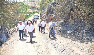 Yuntdağı’nda 17 kilometrelik yol yenileniyor