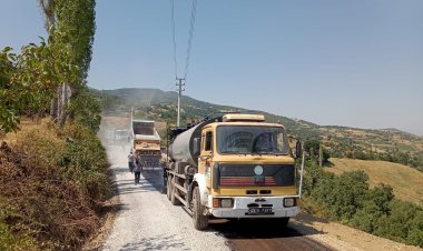 Büyükşehir’den 13 Bin Ton Asfalt, 55 Kilometre Sathi Kaplama