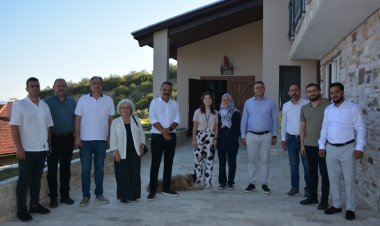 Büyükşehir Komisyon Üyeleri Demirci’yi Gezdi